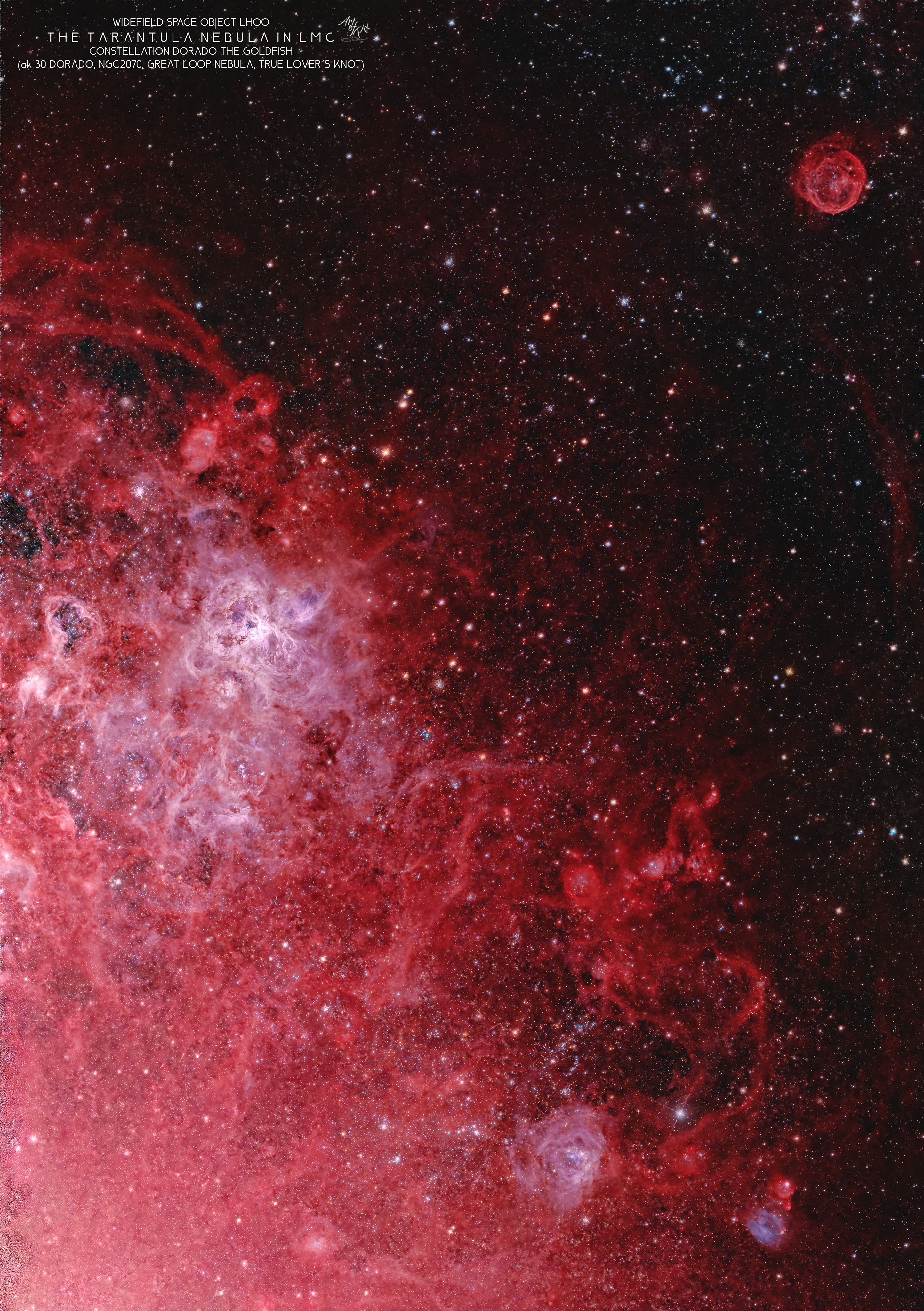 NGC2070 TarantulaNebula LHOO iTelescope T71 500mm web4096